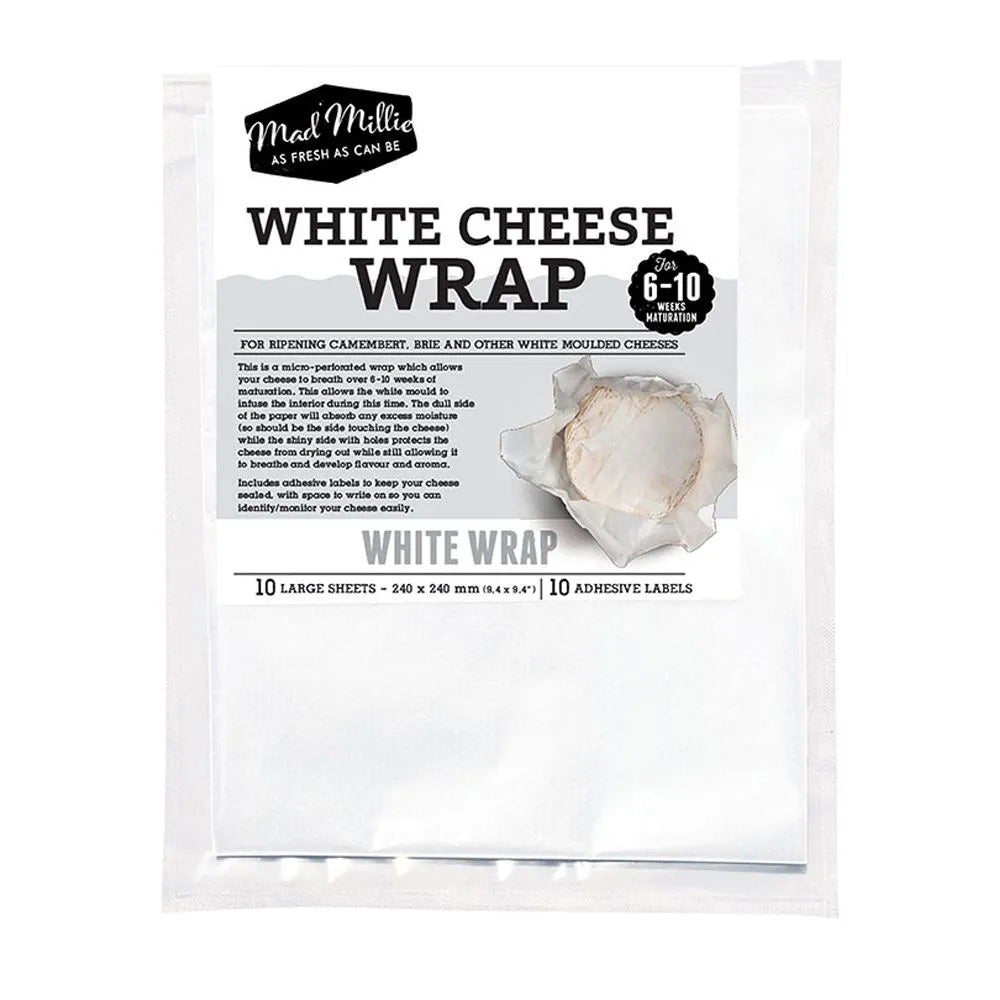 White Cheese Wrap (240x240) 10 Sheets