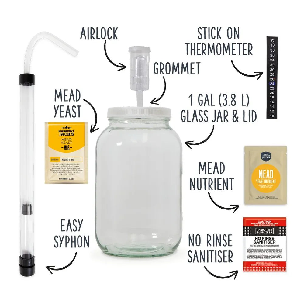 Mangrove Jack's Mead Starter Kit -please inquire for this kit