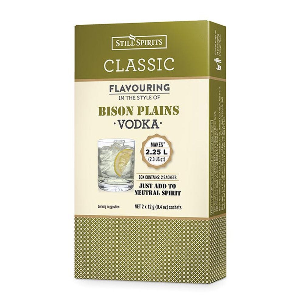 Classic Bison Plains Vodka -Special 1 only