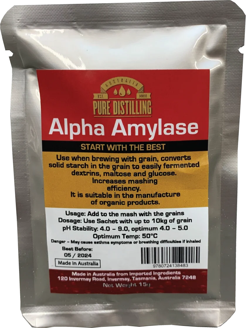 PD Alpha Amylase Enzyme 15g