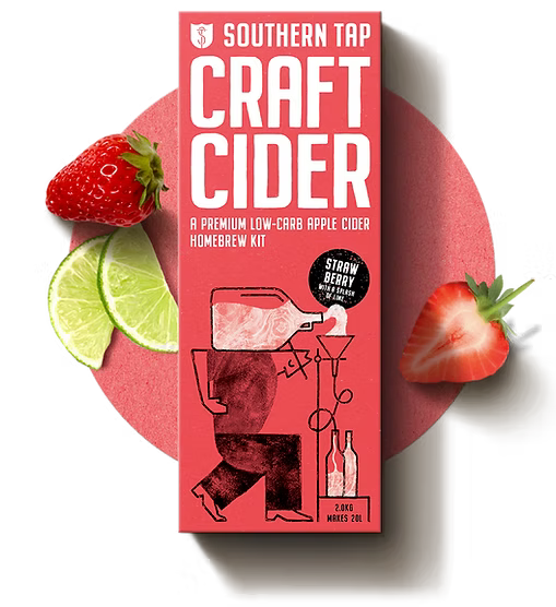 Strawberry Cider Starter Brewery Kit -Father Day Special