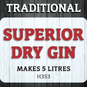 Spirits Unlimited Superior Dry Gin (H353) o/s supplier