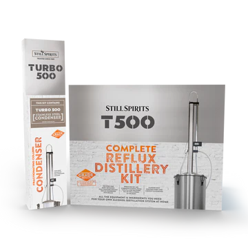 Turbo 500 Complete Reflux Distillery Kit (T500 Stainless Column Still)