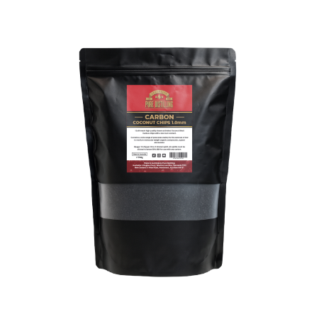 Pure Distilling Carbon Coconut Chips 1.0mm 750g (NEW!)
