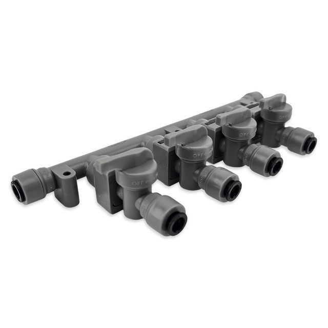 Duotight 8mm x 4-Way Manifold with Check & Isolation Valves (KL46237)