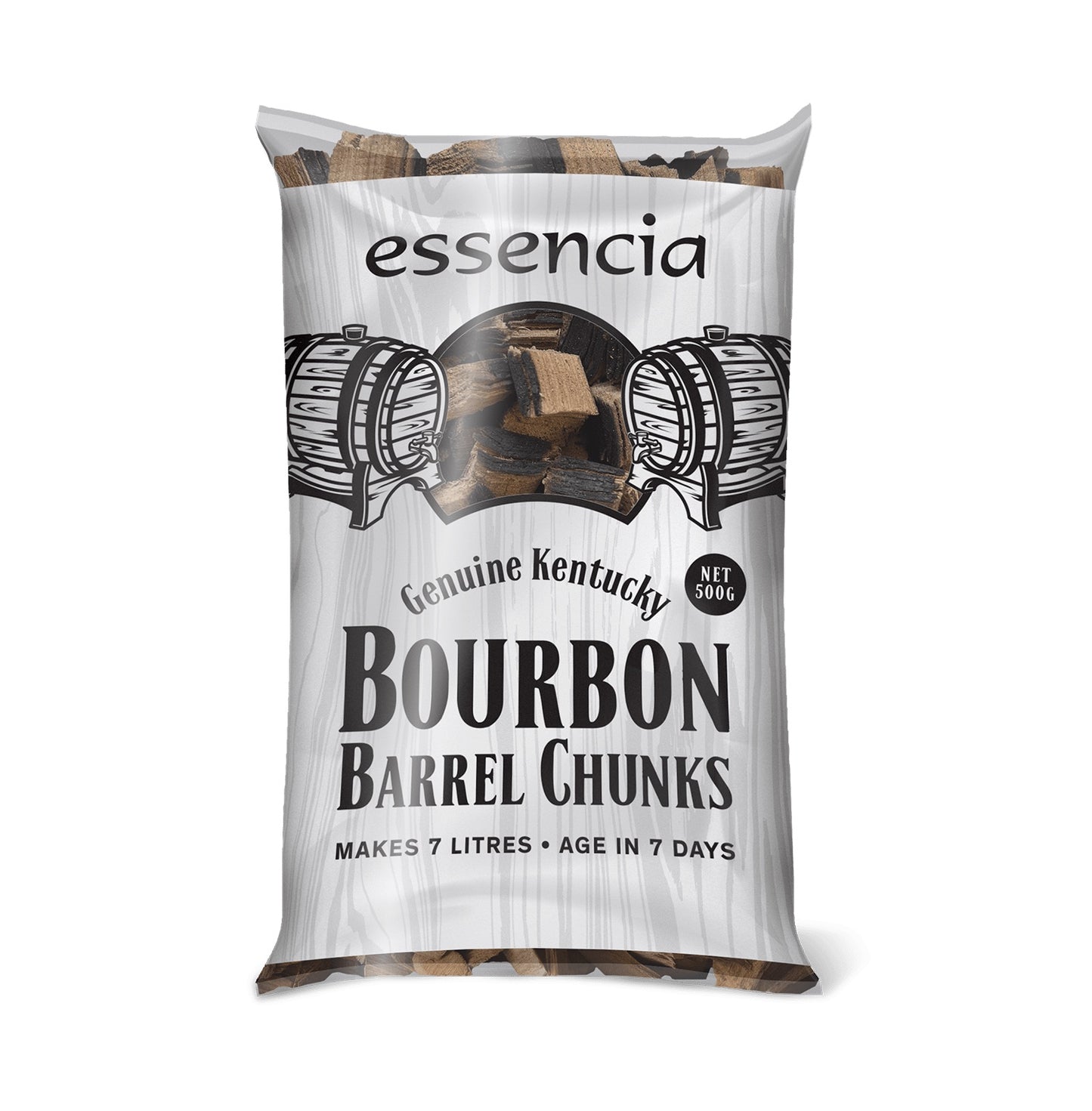 Essencia Bourbon Barrel Chunks (500gm)