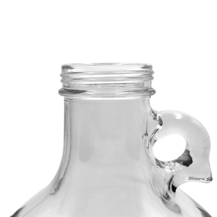 5 Litre Glass Jar with Black Cap (Demijohn) ***Please read shipping conditions