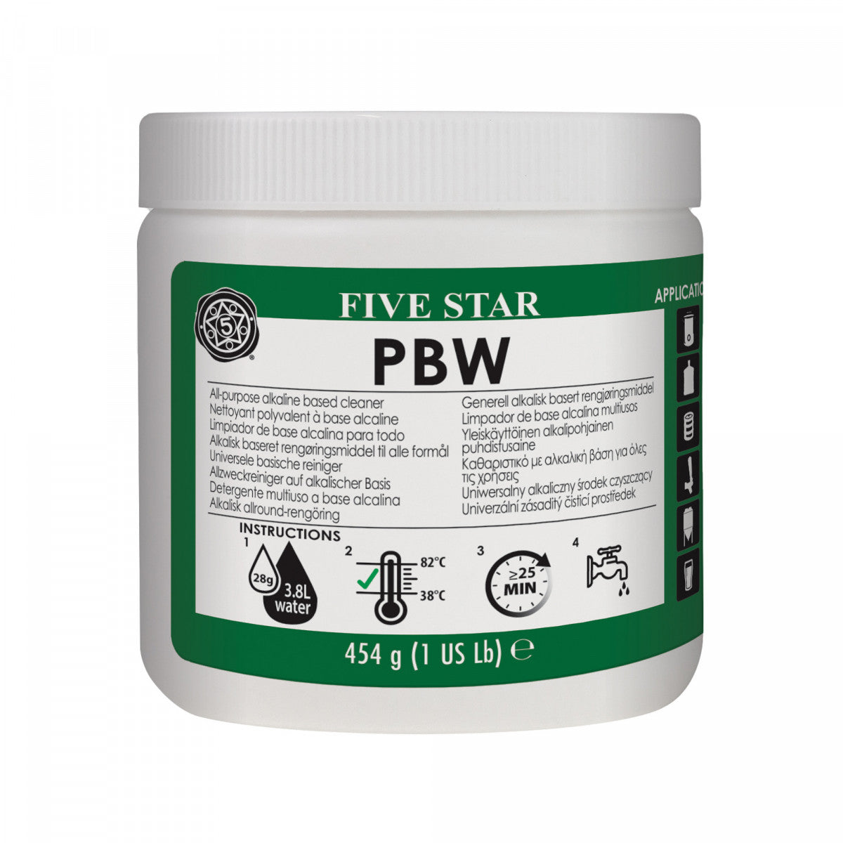 PBW Powdered Brewery Wash (454g)