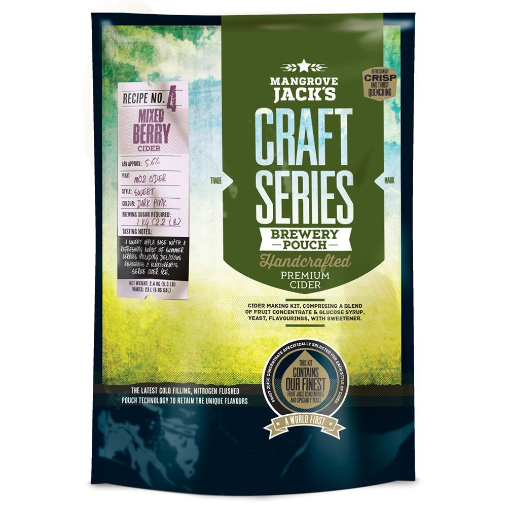 Craft Series Mixed Berry Cider #4  2.4kg