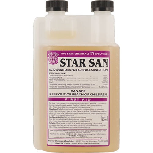Star San Acid Sanitiser 32oz/946ml o/s supplier