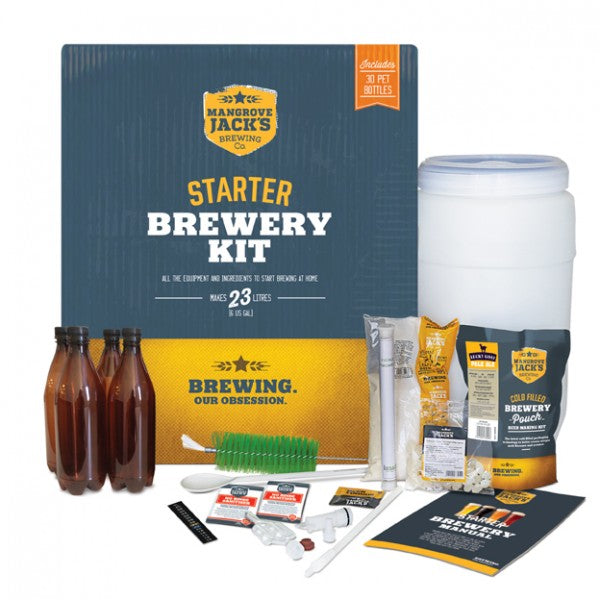 Mangrove Jacks Beer Starter Brewery Kit With Bottles
