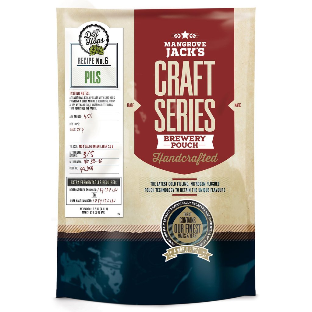 Craft Series Pils (with Dry Hops) Recipe #6