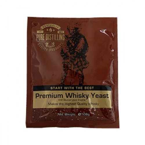 Premium Whisky Yeast with Glucoamylase Enzyme (108g)