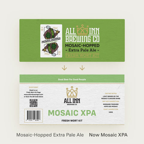 Mosaic XPA Fresh Wort with FREE US-05 Yeast