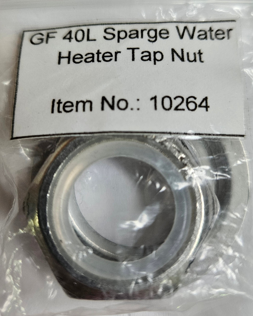 Tap Nut for 40L Sparge Water Heater Ball Valve Tap (10264)