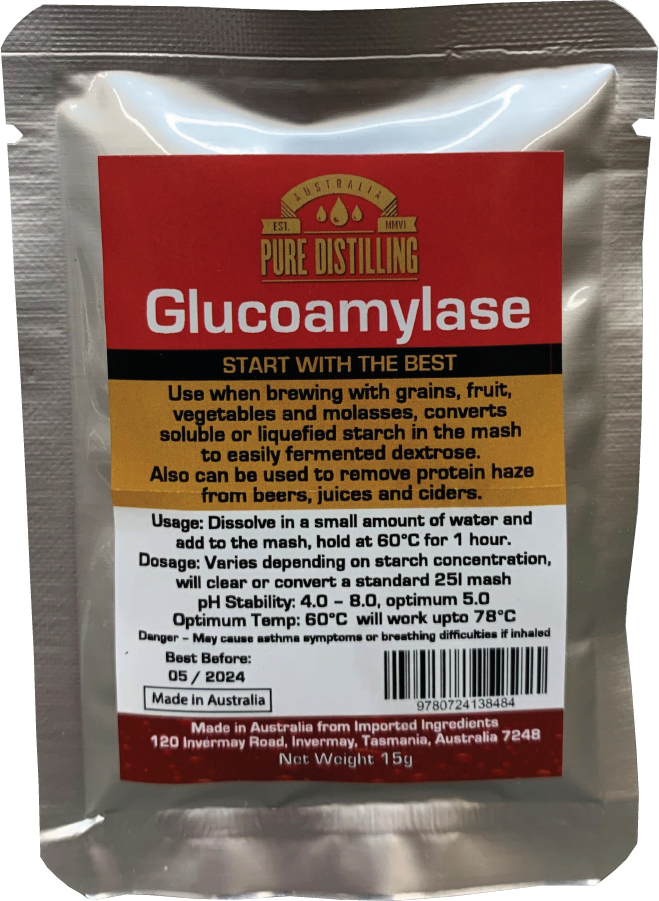 PD Glucoamylase Enzyme 15g
