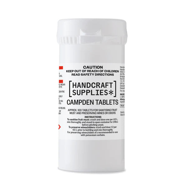 Handcraft Supplies Campden Tablets 100 pack