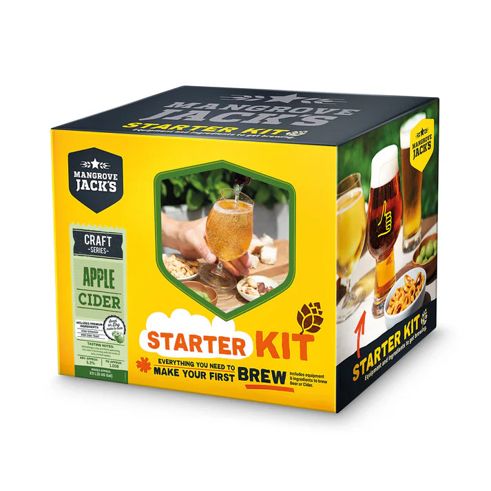 (NEW) Apple Cider (Mangrove Jack's) Starter Kit -