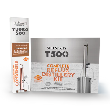 Turbo 500 Complete Reflux Distillery Kit (T500 Copper Column Still)