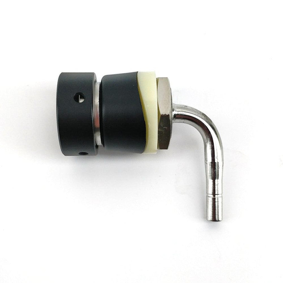 Beer Tap Shank - Short, Black - Suits 6.5mm Tail