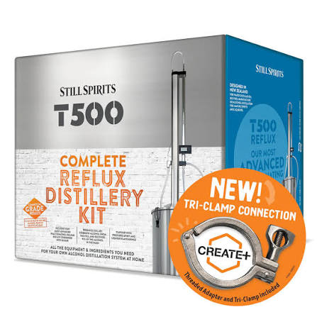 Create+ T500 Stainless Column, Boiler & Distillery Kit (51080K1)