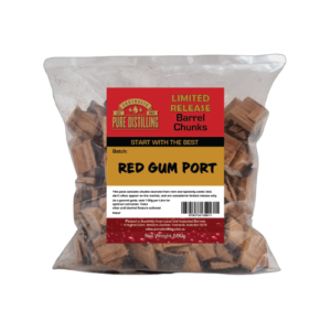 PD Red Gum Port Barrel Oak Chunks 500g -Limited Edition