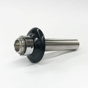130mm Beer Tap Shank - Stainless (SS 316) with 1/4" Bore (C348)