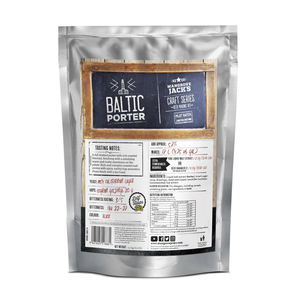 Craft Series Series Baltic Porter 2.5kg (LE)
