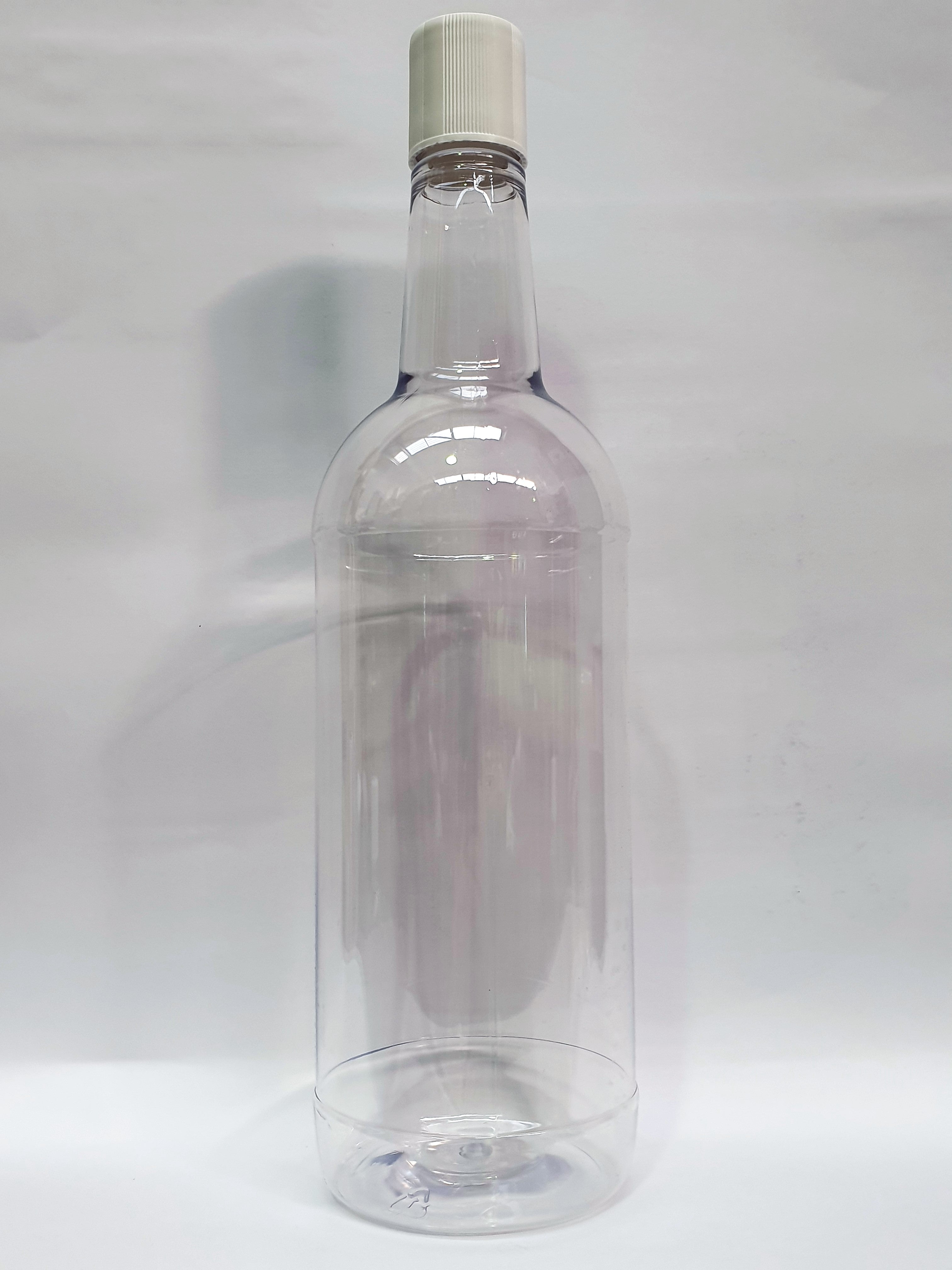 Plastic 1.125 Litre Spirit Bottle & Cap