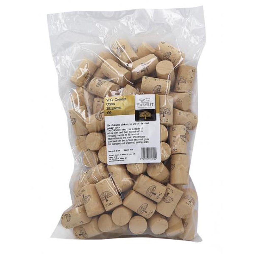 VHC Colmate Corks (38x24mm) 100 pack