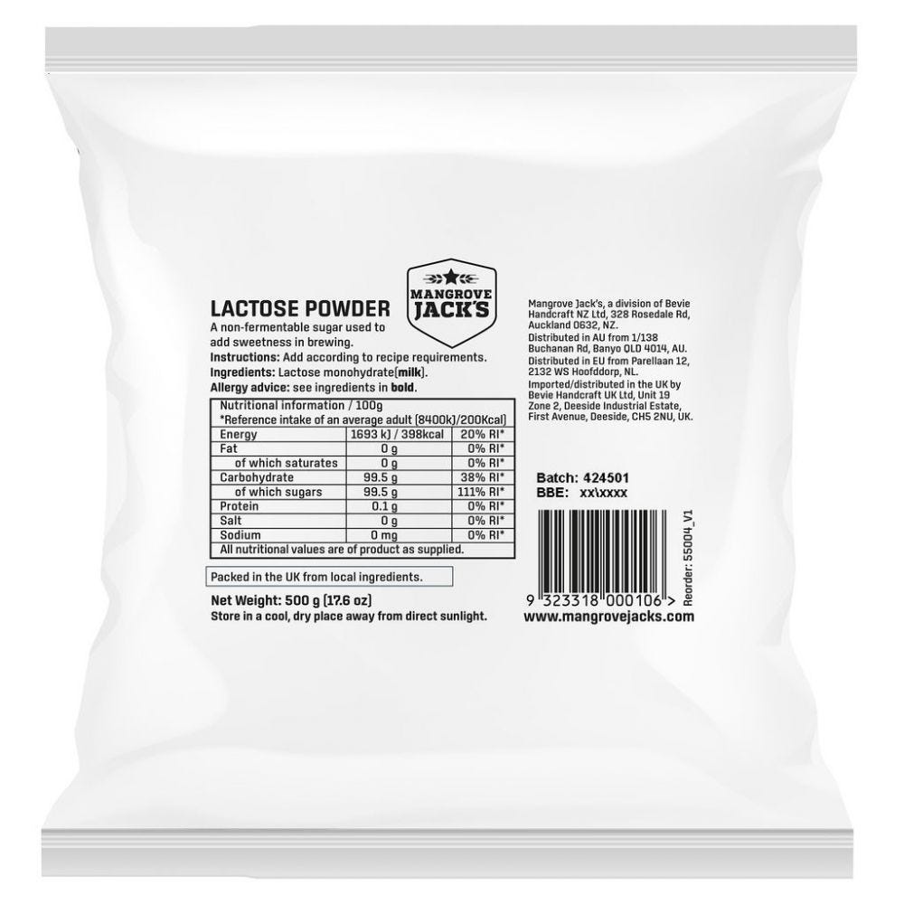 Lactose 500gm (MJ)