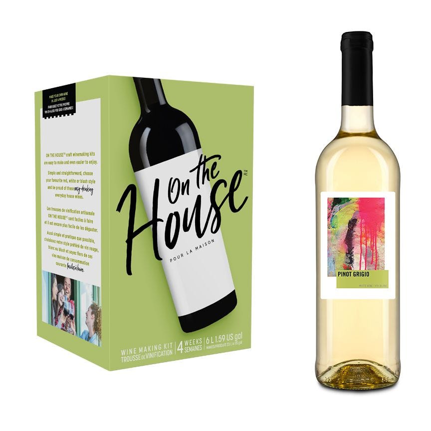 ***PRE-ORDER ONLY*** On The House Pinot Grigio Style  -please read conditions for this item