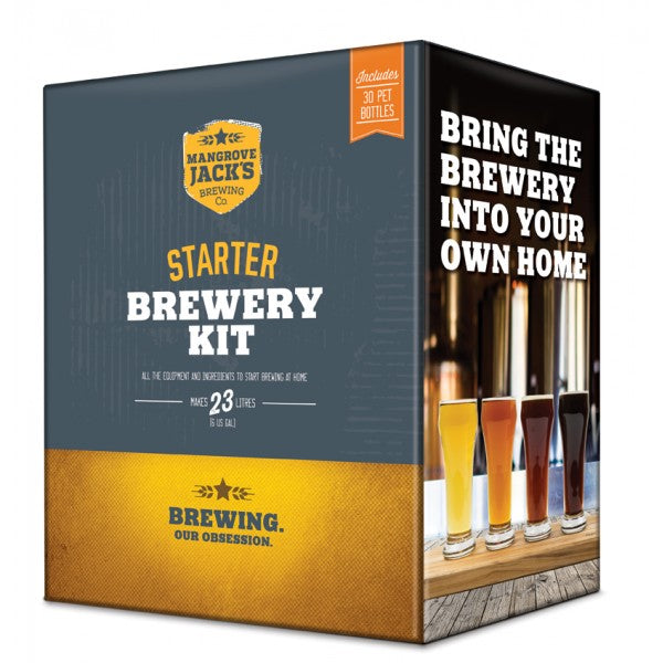 Beer Starter Brewery Kit With Bottles