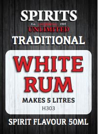 Spirits Unlimited White Rum (H303)