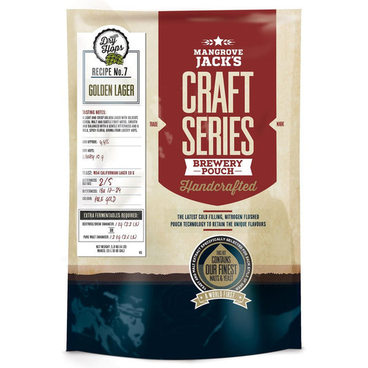 Craft Series Golden Lager (with Dry Hops) Recipe #7 ***Please Inquire for this product