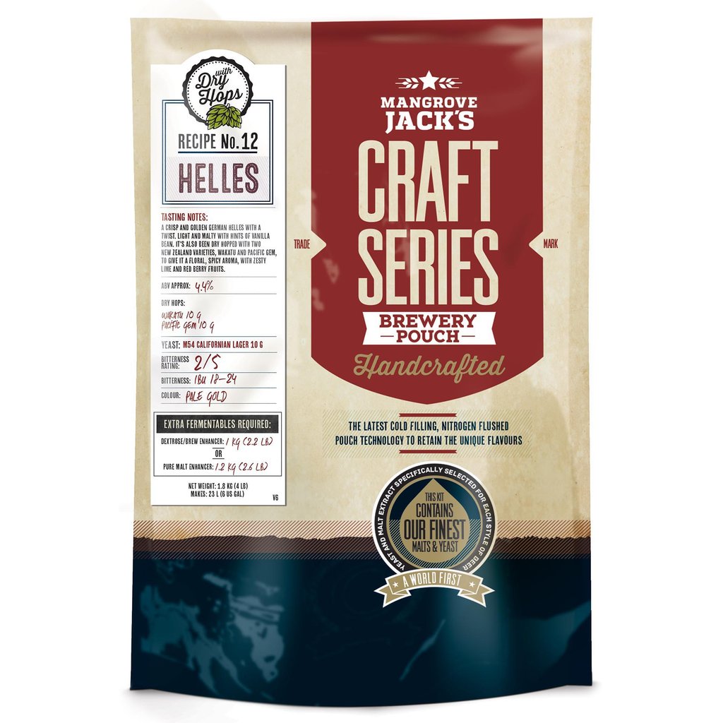 Craft Series Helles (with Dry Hops) Recipe #12