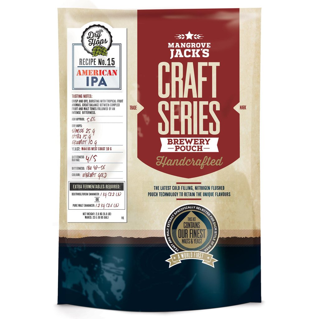 Craft Series American IPA (with Dry Hops) Recipe #15