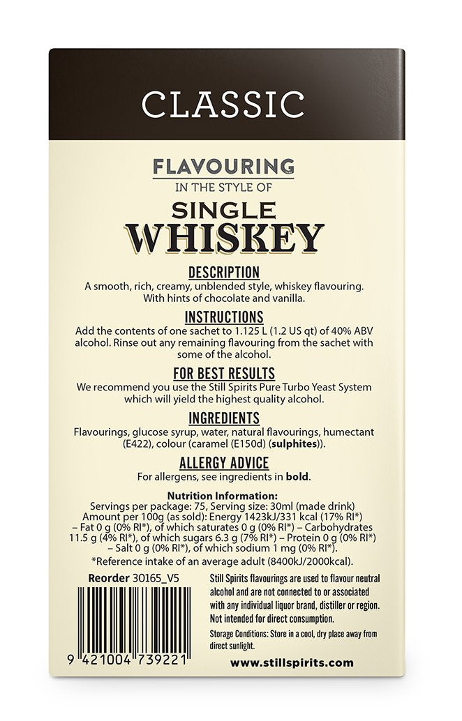 Classic Single Whiskey