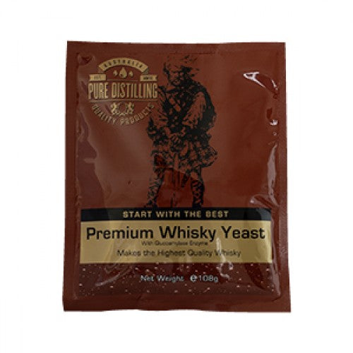Premium Whisky Yeast with Glucoamylase Enzyme Hauraki Home Brew