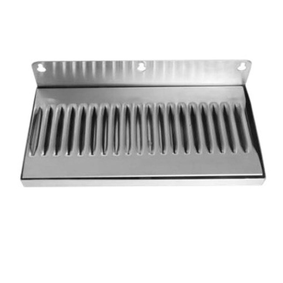 Door Mounted Drip Tray Stainless Steel (C612) 30cm x 15cm
