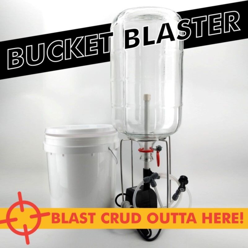 Bucket Blaster Keg & Fermenter Washing Kit Hauraki Home Brew